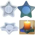 Star Tea Light Holder Silicone Mould /Min.Qty-12 Pcs .xpe