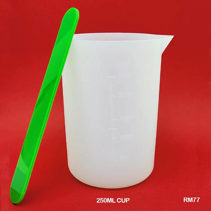 250ml 250ml measuring cup mould 13cm 7cm min qty 12pcs ..te.. - Image 1