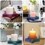 Star Tea Light Holder Silicone Mould /Min.Qty-12 Pcs .xpe - Image 4