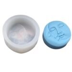 Moon Face Candle Mounld /Min.Qty-12 Pcs.xAo - Image 2