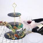 cake stand 3pcs set mould .25cm.19cm..14cm ..sro - Image 2