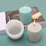 Bubble Candle Mould/ Min.Qty-12 Pcs / x.see/ Size-8.5*7.7