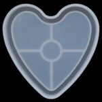 4inch heart border mould 10x10cm min qty 12pcs ..eo .. - Image 2