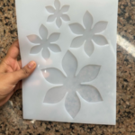 4pcs 3D Flower silicone mould  min qty.12pcs..SNE.