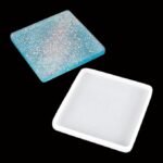 4inch square plain mould min qty 12pcs