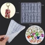 5.5inch Alphabet mould for  Earrings, Resin for Jewelry