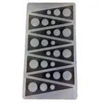 8 cavity trangle mould min qty 12pcs..UN. - Image 2