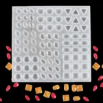 81 cavity jewellery silicone mould 5x5inch min qty 12pcs..JO.