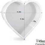 8inch heart shape wedding mould min qty12pcs ..sao..