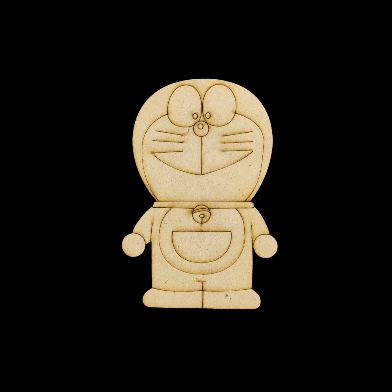 Doraemon-Premarked-Painting-Base-MDF MDF35/ Cartoon Character - Image 1