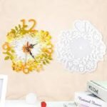 Flower clock mould min qty.12Pcs.UTO.