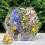 Hexagon shape 8inch wedding mould 27x20cm min qty 12pcs..SAO. - Image 2
