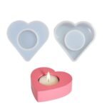 Heart shape T light candal mould min qty 12pcs..EE. - Image 2