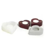 Heart shape T light candal mould min qty 12pcs..EE.