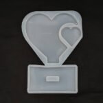 Side Heart with stand Mould 9inch Min qty 12pcs..SSO. - Image 2