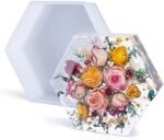 Hexagon shape 8inch wedding mould 27x20cm min qty 12pcs..SAO.