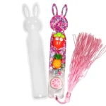 Rabbit bookmark mould 15x4cm 3mm depth min qty 12pcs..SA.