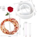 Round planter mould with tube 5inch min qty 12pcs..Seo.