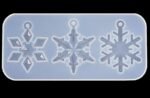SNOW FLAKES MOULD MIN QTY 12PCS..TE. - Image 2