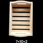 WNTL02 wooden tary 7x10x2 inch Mi n qty 12pcs