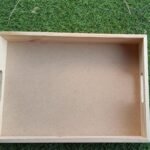 mdf base wooden tray size  10x14x2