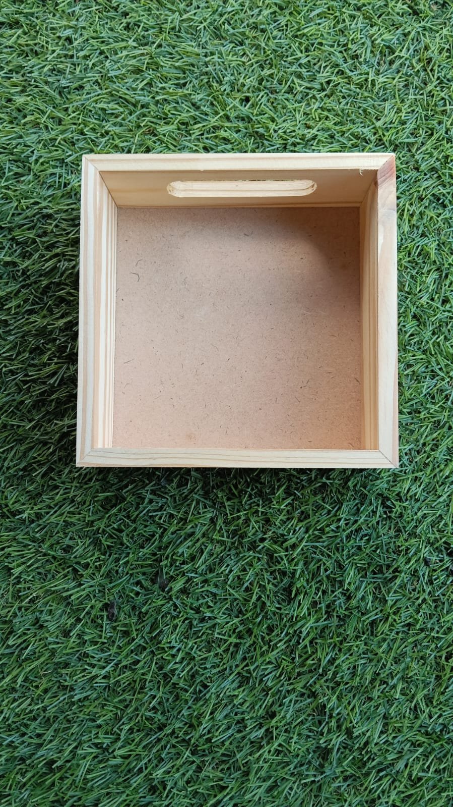 WhatsApp Image 2024-10-14 at 15.32.05_64bced52 mdf base wooden tray size 6x6x2 - Image 1