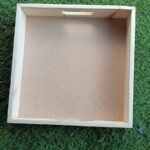 mdf base wooden tray size / 10x10x2