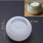 Big Round Tea Light Holder Silicone Mould / Min.Qty-12 Pcs .xJo