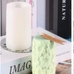 Folwer Candle Mould/ Min.Qty-12Pcs/ .xuso/ Size-7.8*7.8*9.8