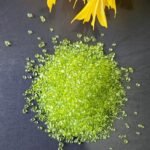 GLASS STONE GREEN QTY – MIN 12 PKT