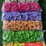 ARIFICIAL FLOWERS 6. colr 60.pis Qty-1 pkt