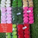 ARTIFICIAL FLOWERS 8.colr 200.pis Qty-1 pkt