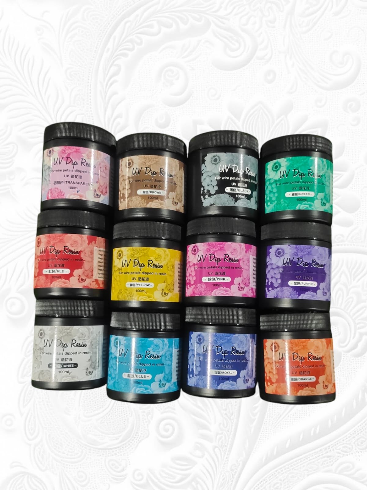 WhatsApp Image 2024-11-28 at 11.49.03 AM (1) UV dip Resin /100ml/ 12 pcs set colour 12 pic set - Image 1
