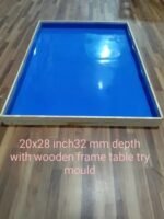20x28 inch Table Top tray with mould 20inchx28inch 32mm depth min qty 12pcs..SNOO.