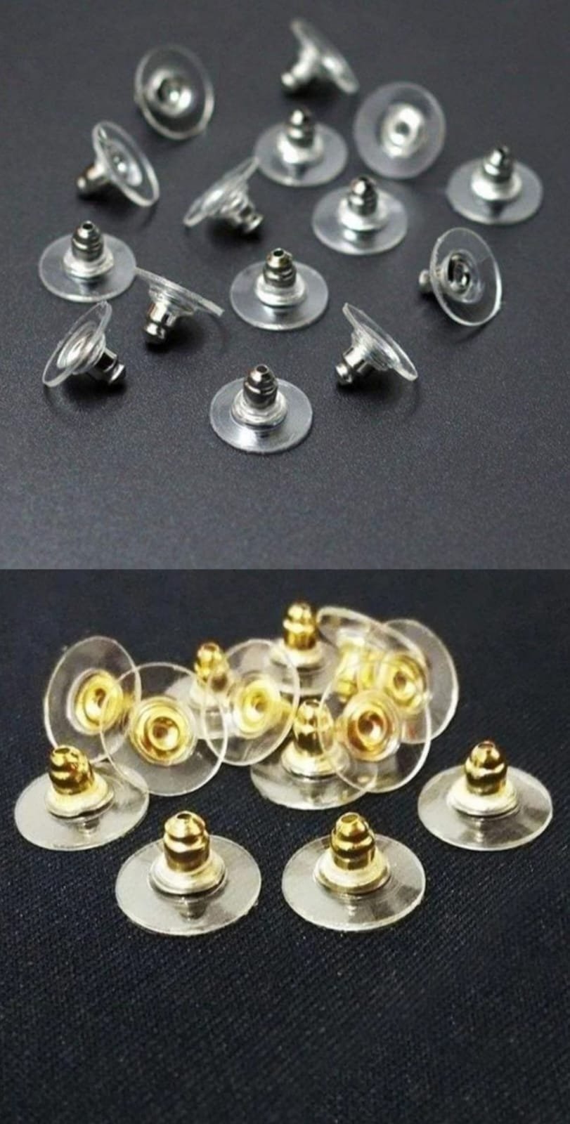WhatsApp Image 2025-03-29 at 3.34.02 PM Earing Button 5000 pcs pkt gold and silver - Image 1