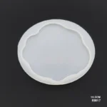 4inch round agate coaster mould 13x11cm ..sa.