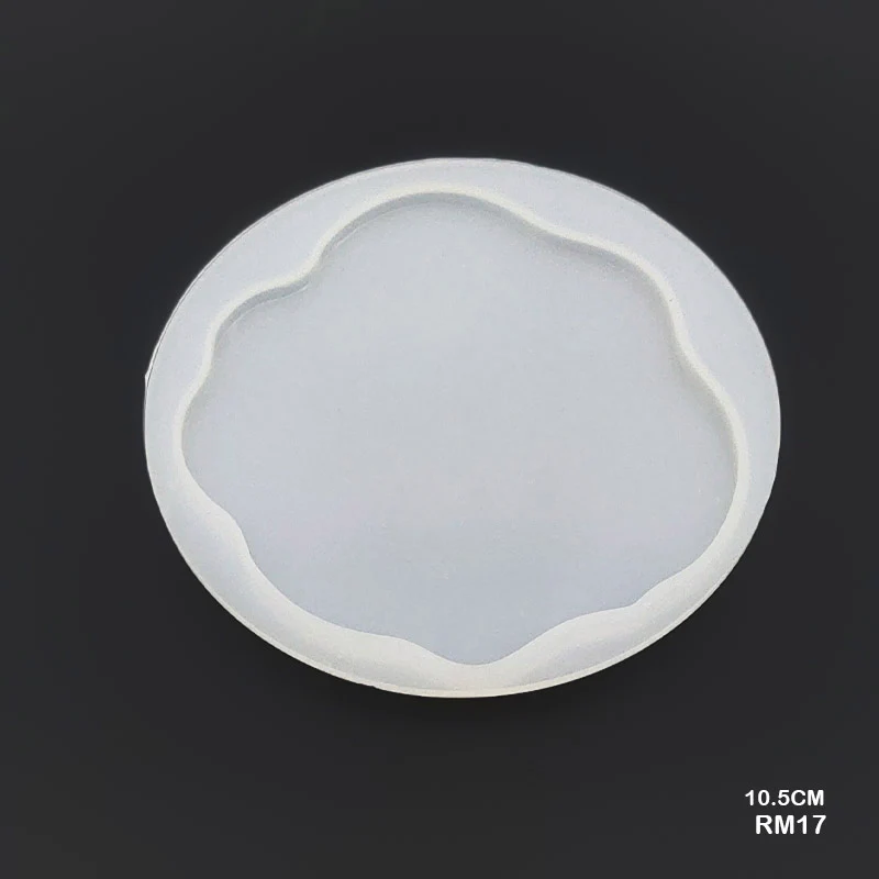 agat old1 4inch round agate coaster mould 13x11cm ..sa. - Image 1