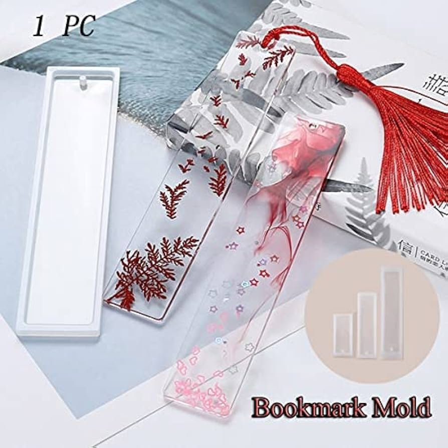 bookmark rectangle mould1 bookmark rectangle mould 15x3cm 3mm depth min qty12pcs..sa. - Image 1