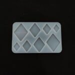 cavity Rhombus mould 10.8x8.6cm 6mm depth min qty 12.pcs..UN.