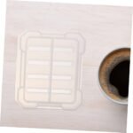 Coaster stand mould 13.4x11.3cm 6mm depth min qty.12pcs..Ro.