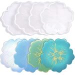 4.5inch flower coaster mould 8mm depth 12x12 cm.....ue
