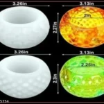 Polka dote Tea Light Holder Silicone Mould /Min.Qty-12 Pcs.xAo