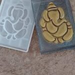 Ganesha silicone mould 27X22cm 12mm depht  min qty.12pcs..URR. - Image 3