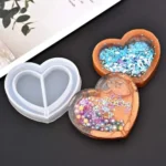 Heart pendent mould 4mm depth min qty 12pcs..se.