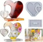Side Heart with stand Mould 9inch Min qty 12pcs..SSO.