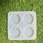 4pcs keychanin Round  mould min qty 12pcs..PO.