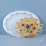 5inch oval agate coaster mould 4mm depth - Image 3