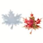 4inch leaf zigzag coaster mould min qty 12pcs ..ue. - Image 2