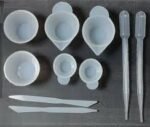 Multi cup 10pcs off set mould 25ml 10ml with stick with droper min qty 12pcs..Jo.
