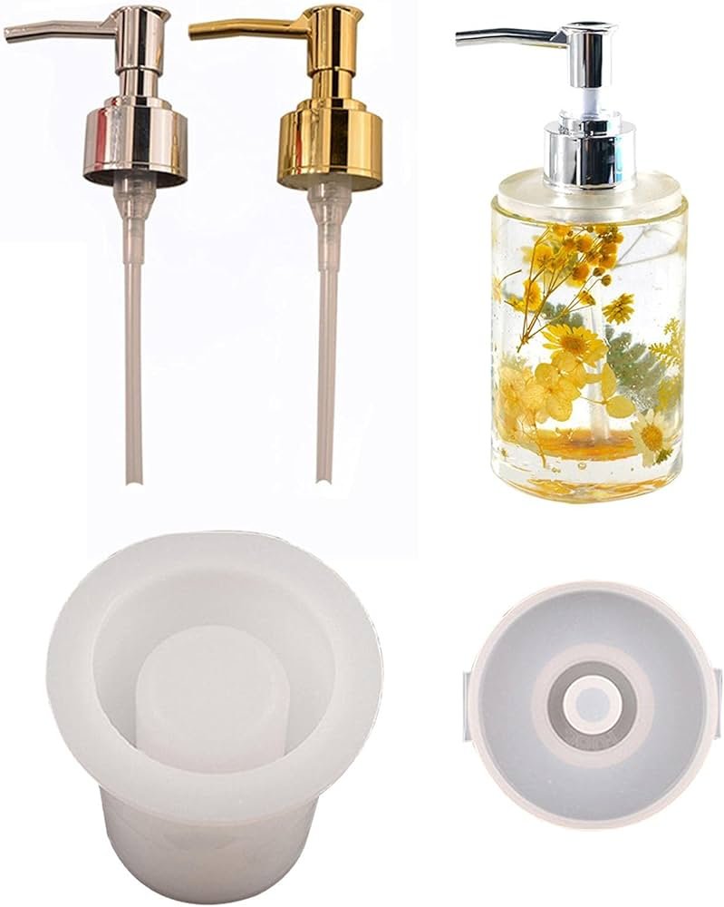rau..1 round dispenser bottle mould withut pump 10x8 cm .upo - Image 1